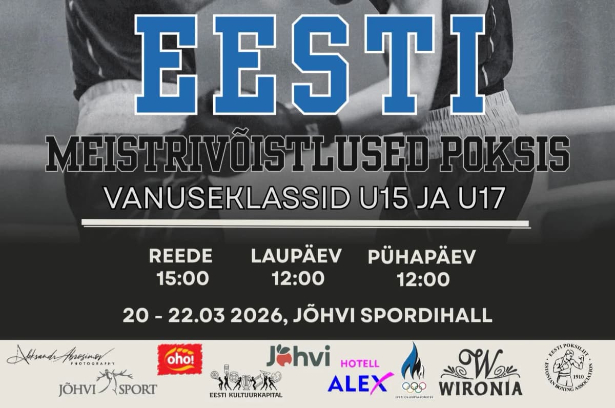 EESTI MEISTRIVÕISTLUSED POKSIS: U15 & U17
