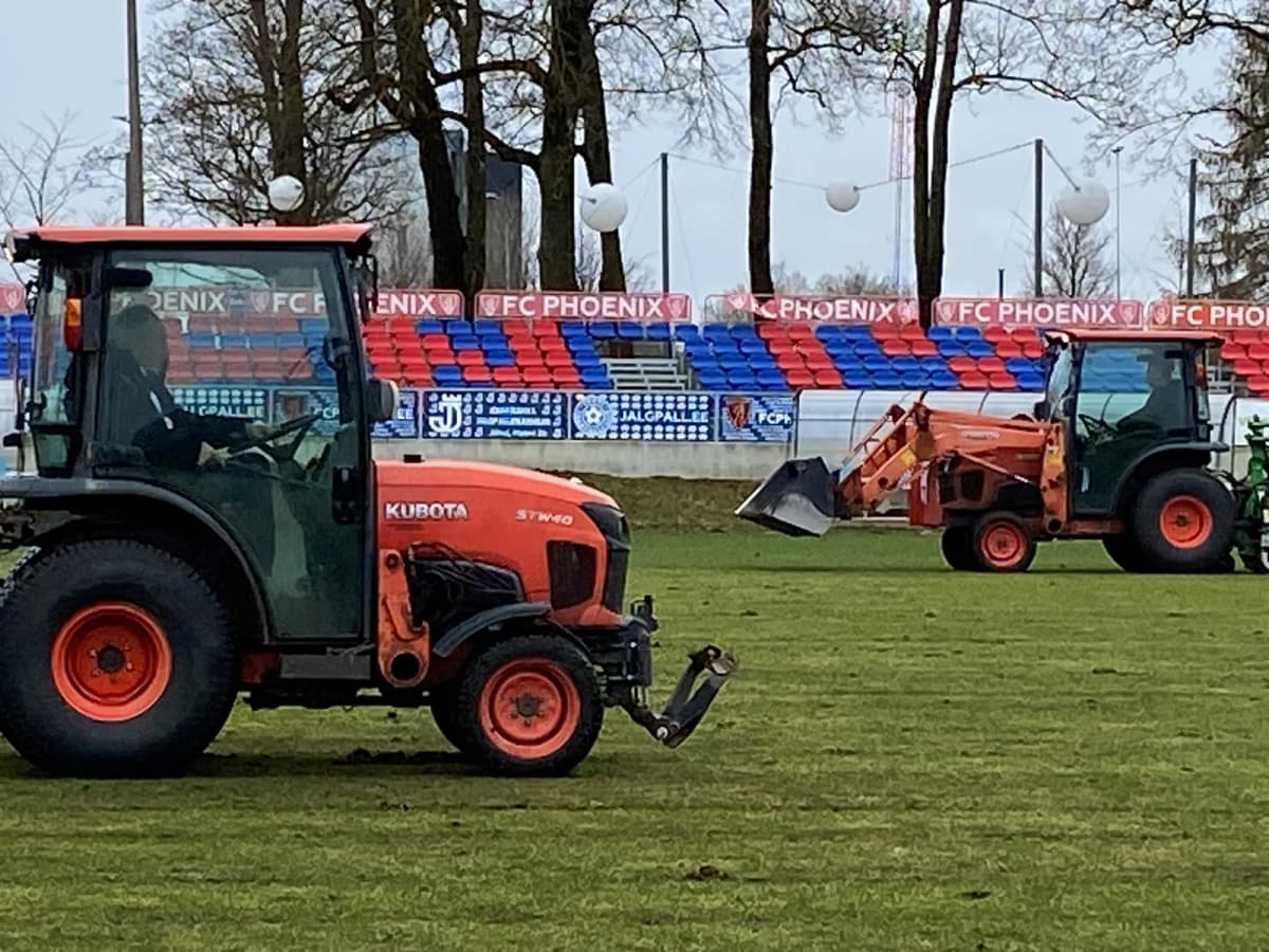 Jõhvi murustaadionite kevadised hooldustööd (täidetud)