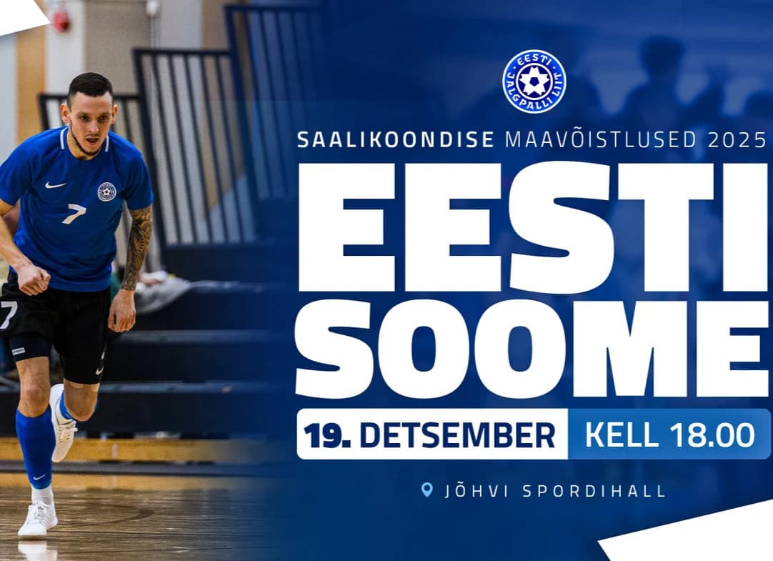 Saalijalgpalli maavõistlus Eesti - Soome